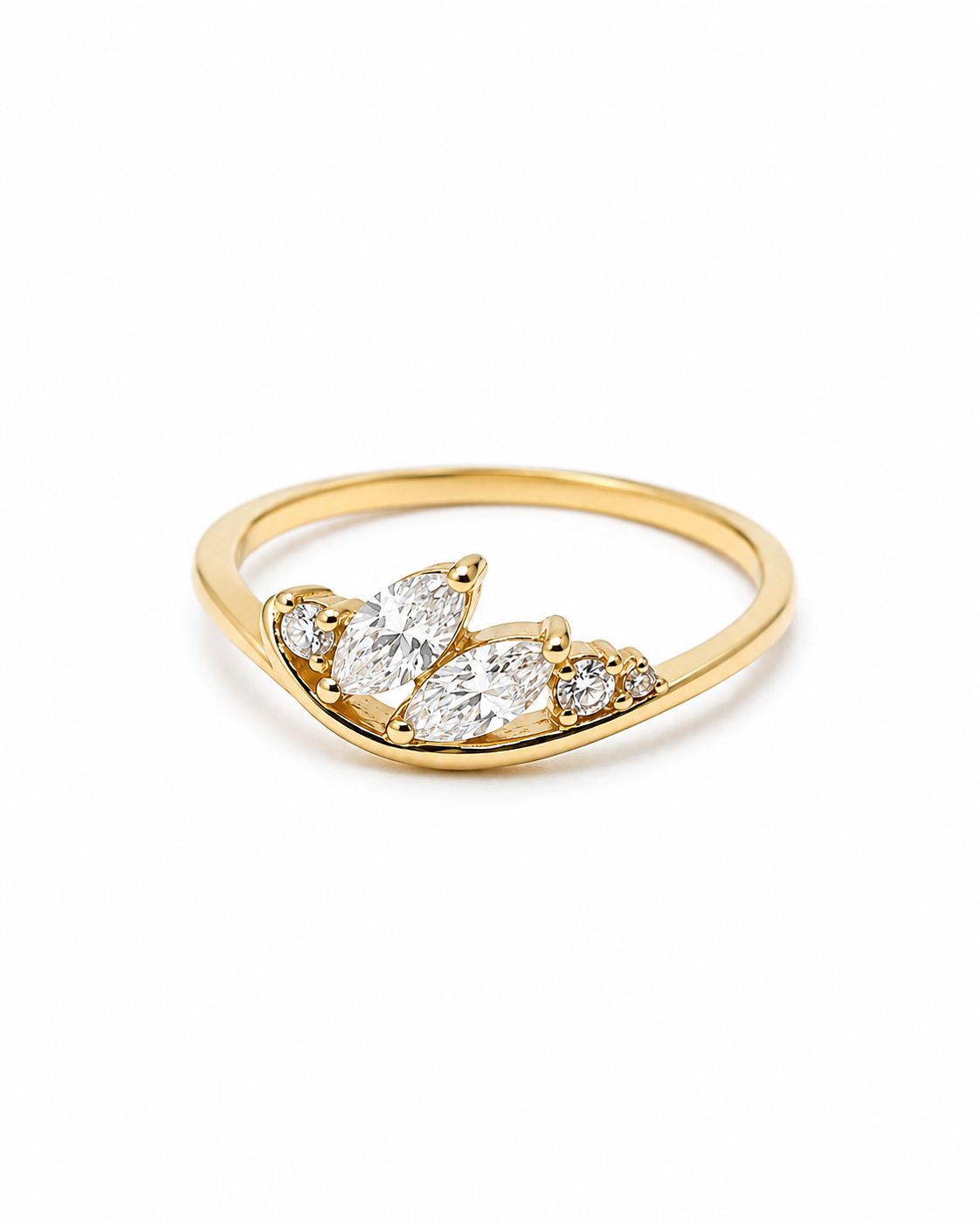 Marquise Bloom Ring